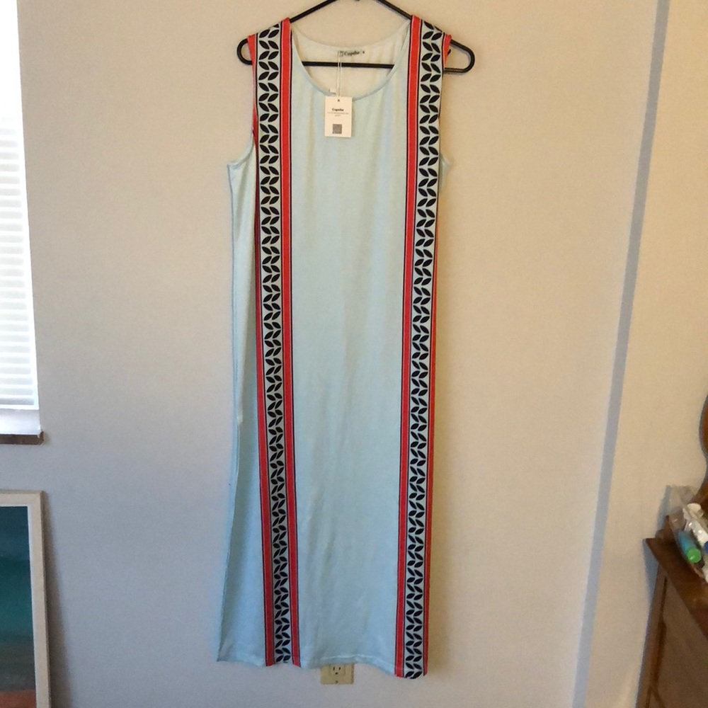 Comfy sky blue dress